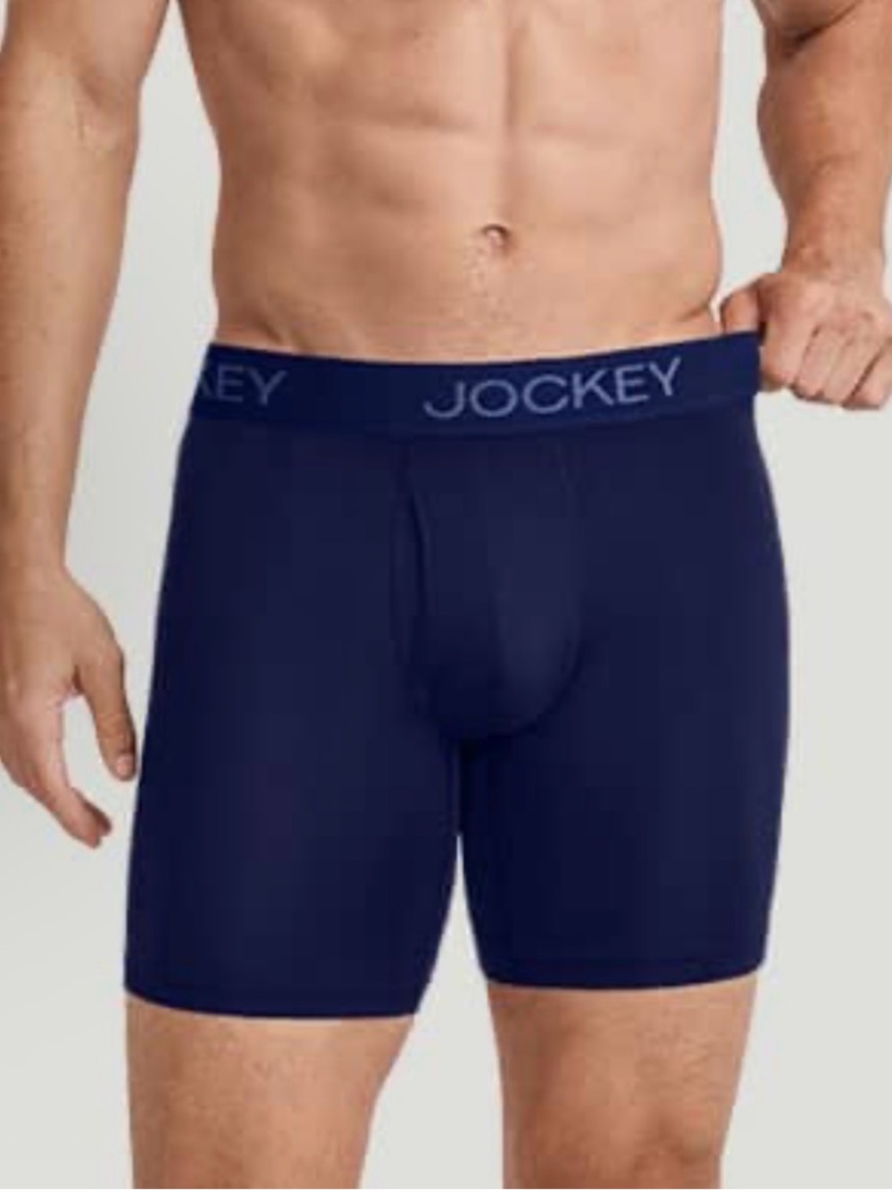 Jockey Men's Black Performance Boxer Briefs size M